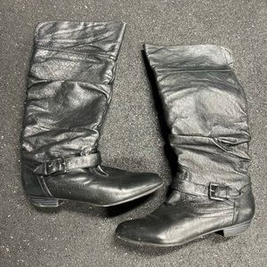 Steve Madden Black Boots
